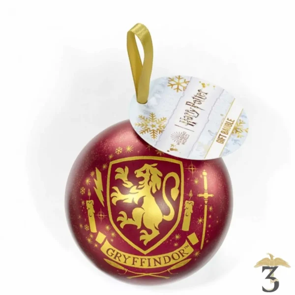 Boule de Noël et collier Gryffondor - Harry Potter - Les Trois Reliques, magasin Harry Potter - Photo N°2