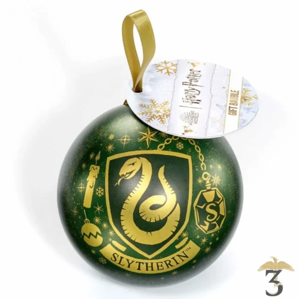 Boule de Noël et collier Serpentard - Harry Potter - Les Trois Reliques, magasin Harry Potter - Photo N°2