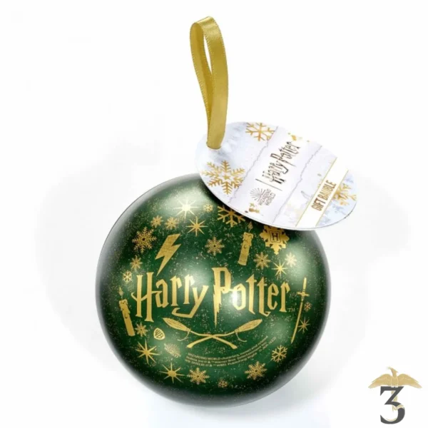 Boule de Noël et collier Serpentard - Harry Potter - Les Trois Reliques, magasin Harry Potter - Photo N°4