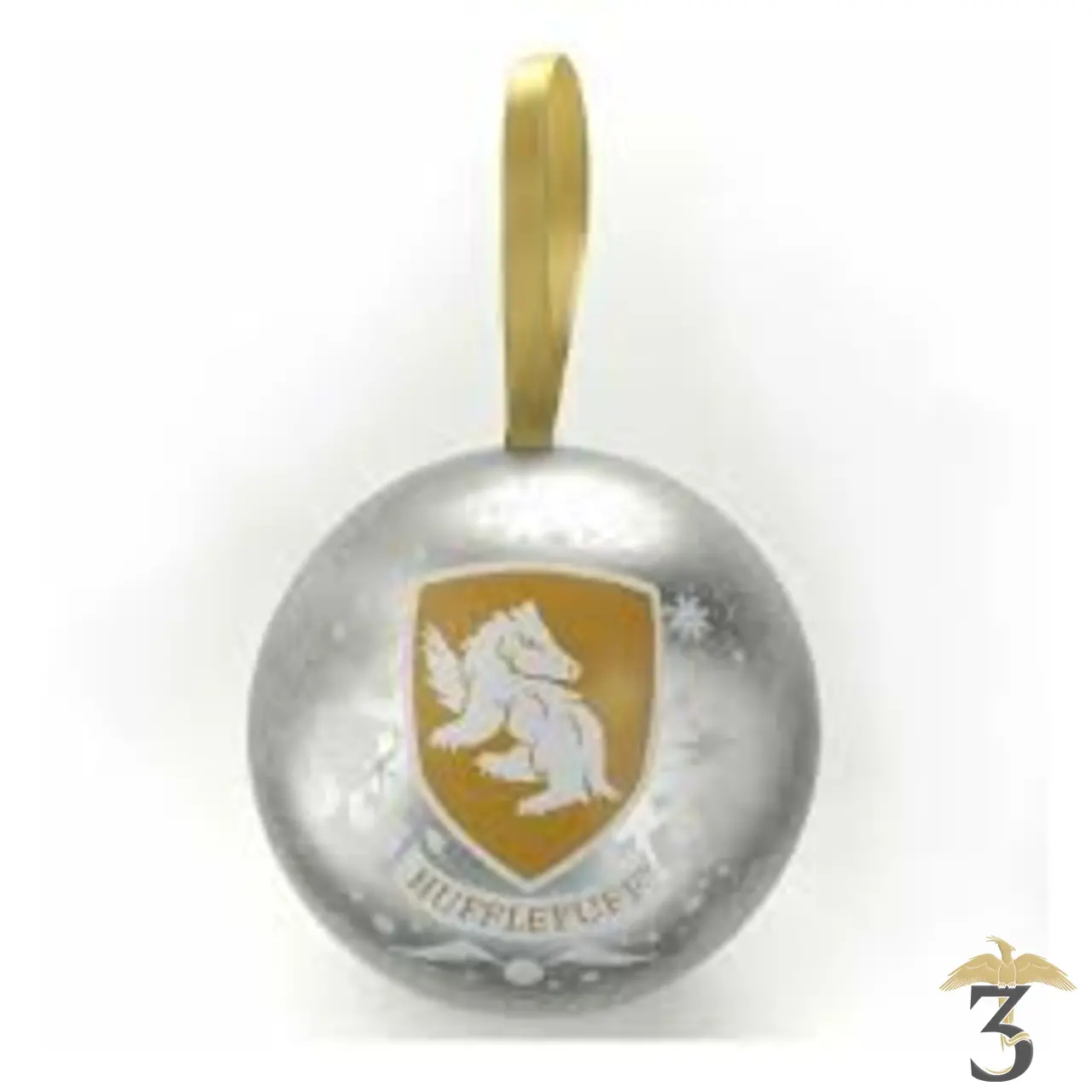 Boule de noël poufsouffle - Les Trois Reliques, magasin Harry Potter - Photo N°1