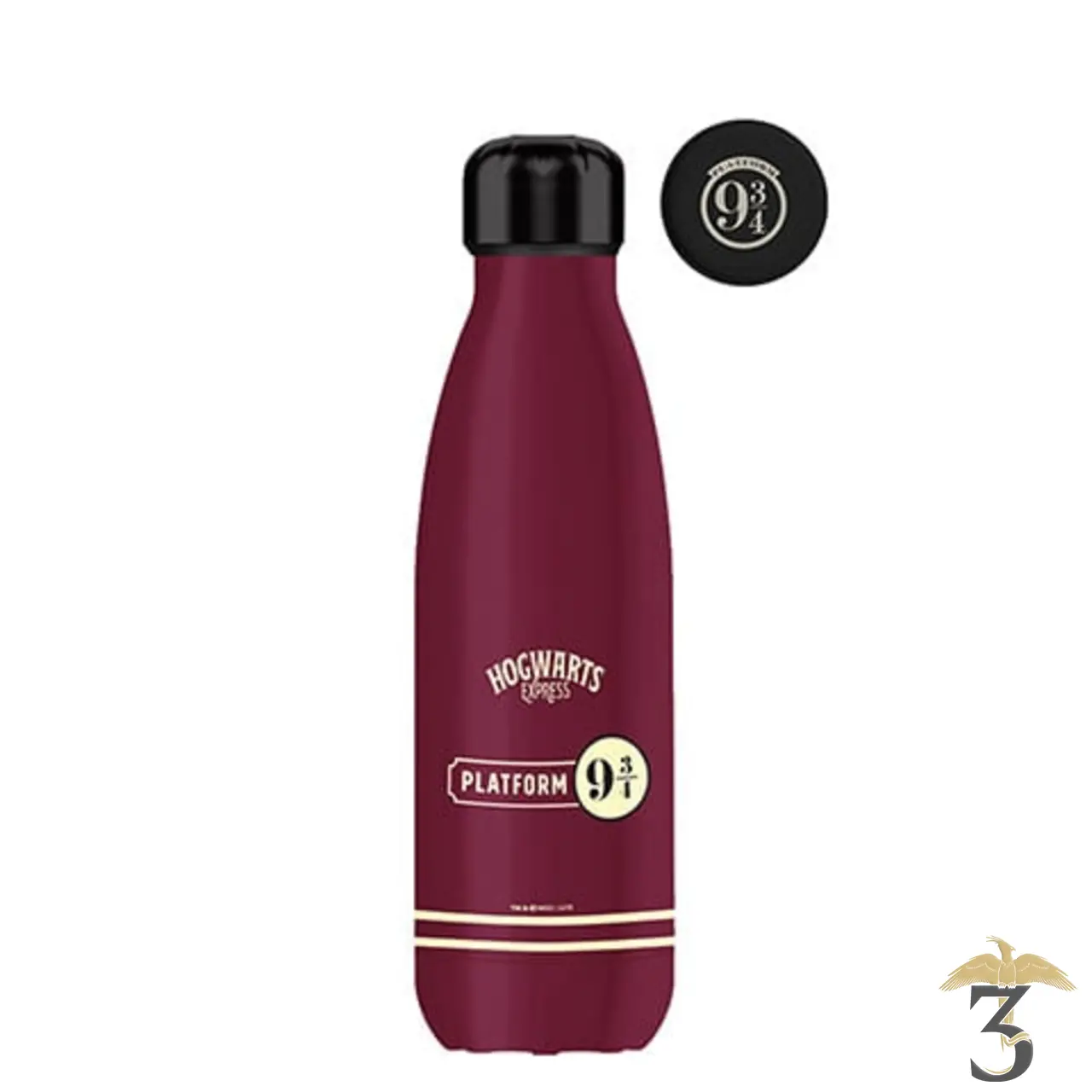 Bouteille inoxydable 9 3/4 500ml - Les Trois Reliques, magasin Harry Potter - Photo N°2