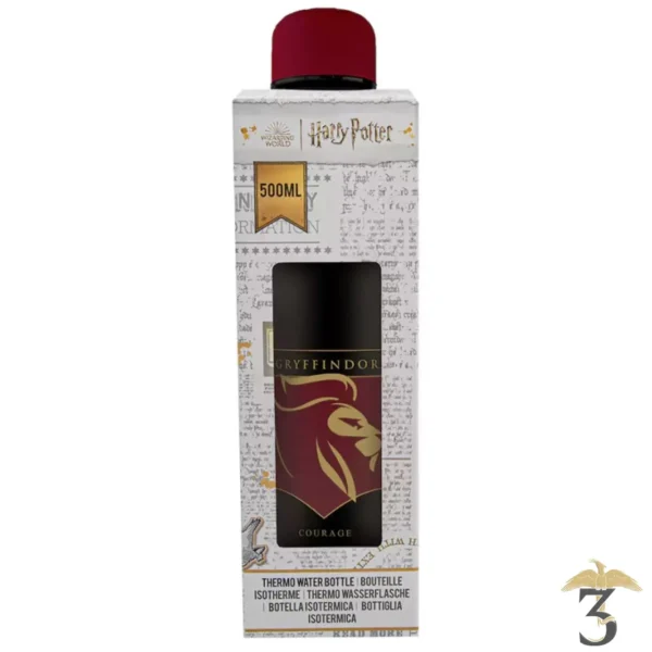 BOUTEILLE ISOTHERME BLASON GRYFFONDOR 500ML - Les Trois Reliques, magasin Harry Potter - Photo N°3