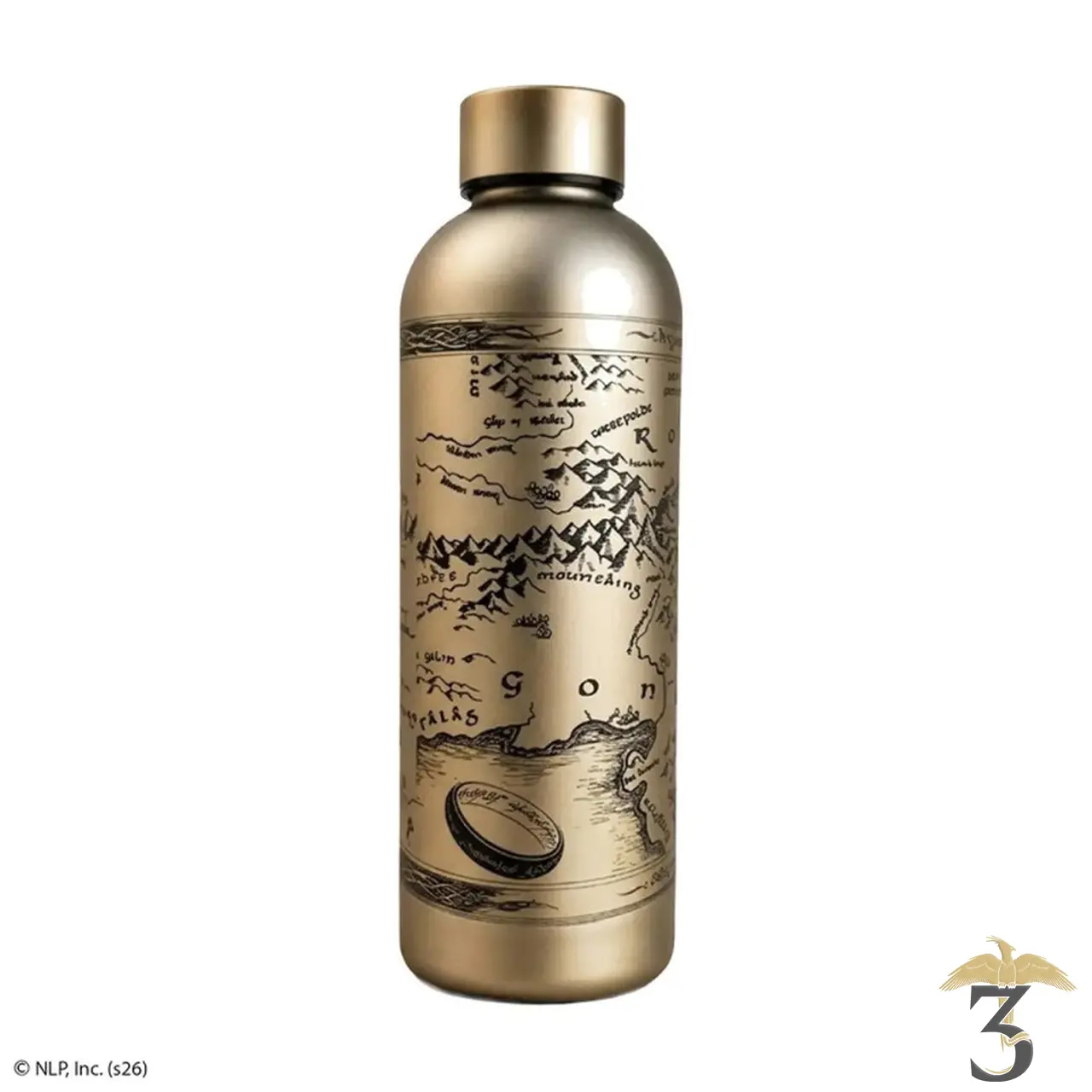 Bouteille isotherme carte du rohan 500ml – le seigneur des anneaux - Les Trois Reliques, magasin Harry Potter - Photo N°2