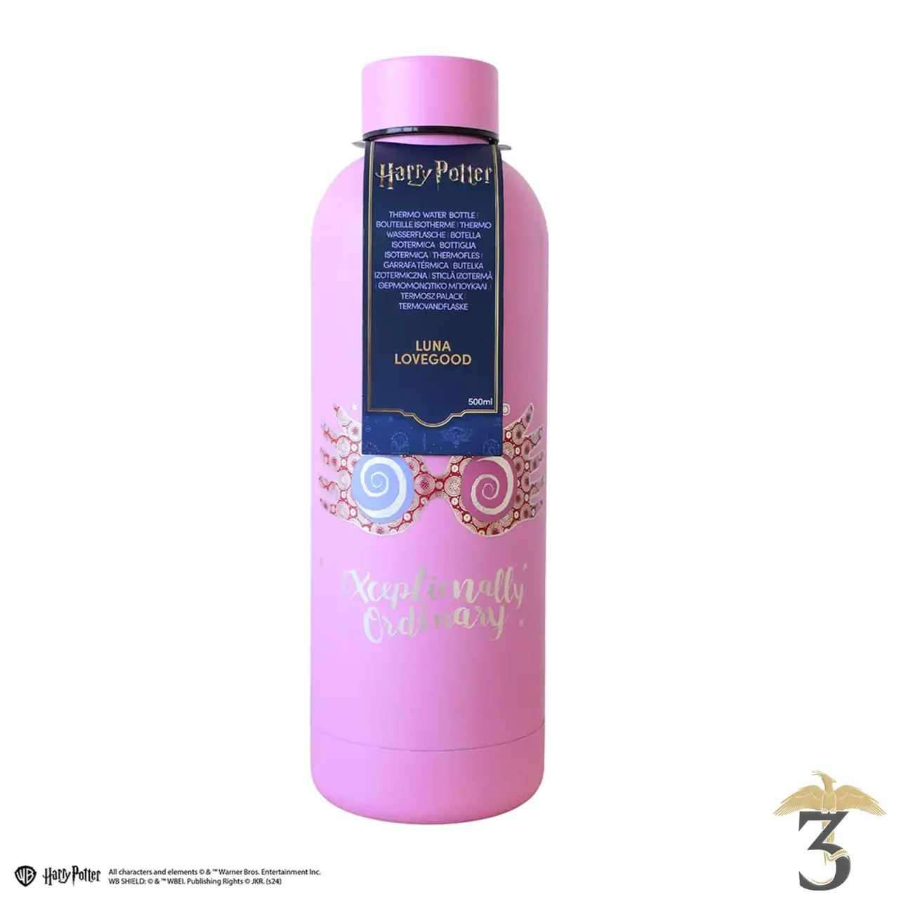 Bouteille isotherme luna lovegood 500ml – harry potter - Les Trois Reliques, magasin Harry Potter - Photo N°2