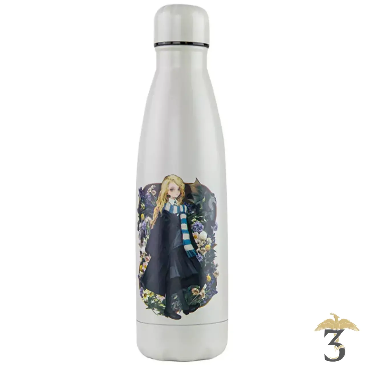 Bouteille isotherme luna lovegood portrait 500ml - Les Trois Reliques, magasin Harry Potter - Photo N°1