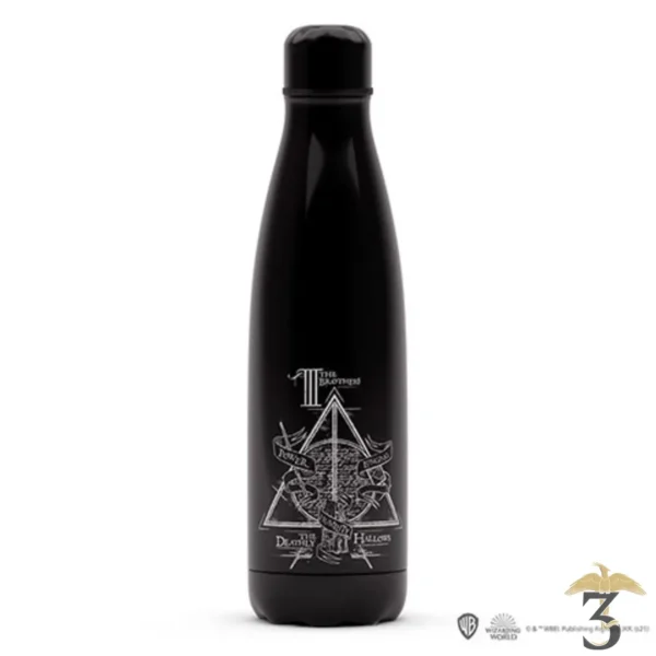 Bouteille isotherme reliques de la mort 500 ml - Les Trois Reliques, magasin Harry Potter - Photo N°1
