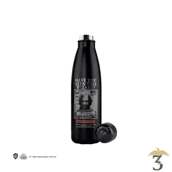 Bouteille isotherme sirius wanted 500ml - Les Trois Reliques, magasin Harry Potter - Photo N°2