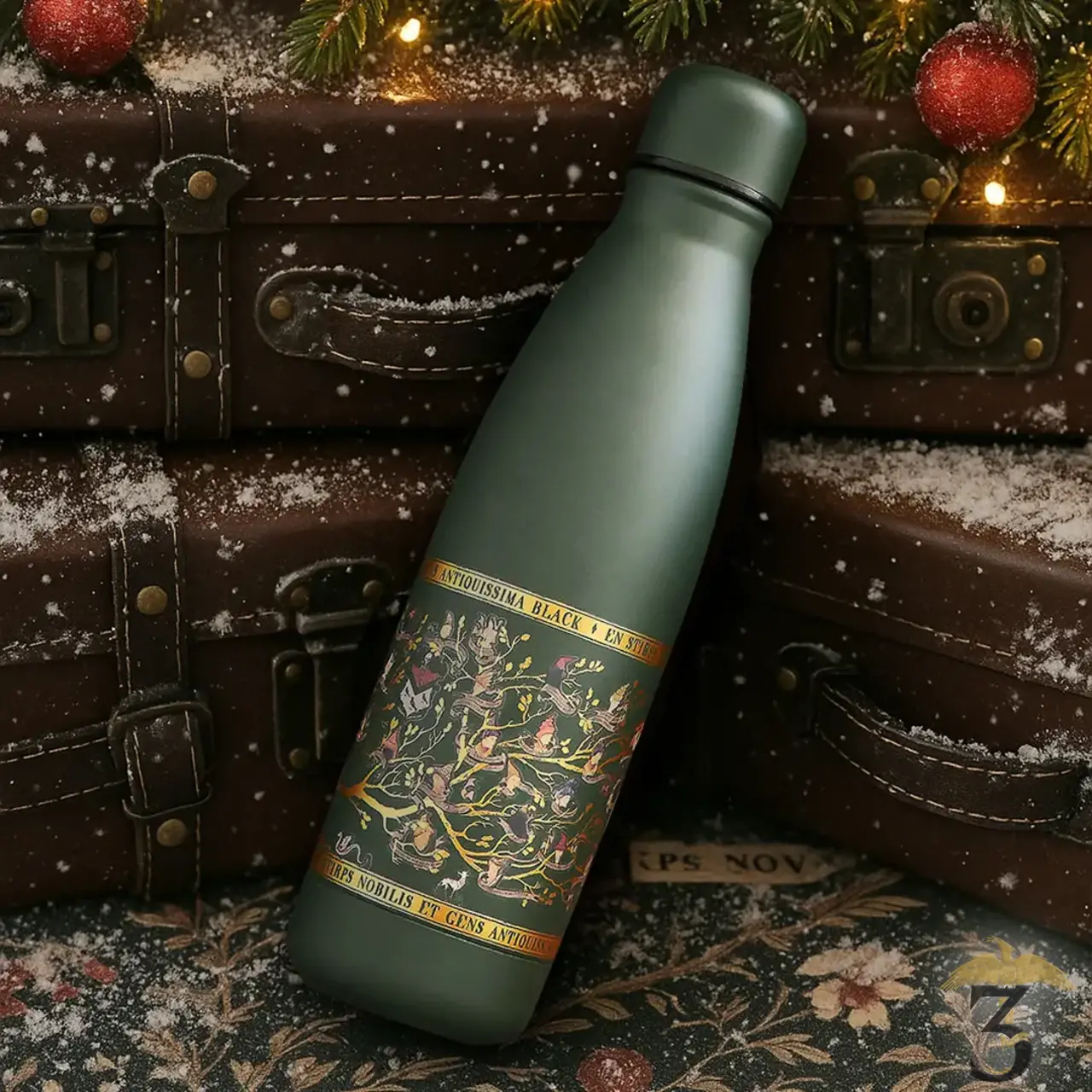 Bouteille isotherme tapisserie des black édition limitée 750ml - Les Trois Reliques, magasin Harry Potter - Photo N°2