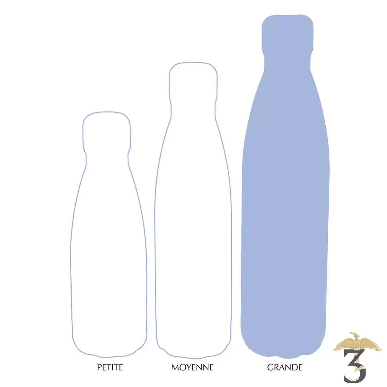 Bouteille isotherme tapisserie des black édition limitée 750ml - Les Trois Reliques, magasin Harry Potter - Photo N°3