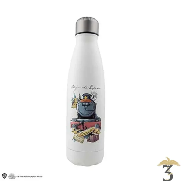 BOUTEILLE ISOTHERME VOYAGE A POUDLARD 500ML - Les Trois Reliques, magasin Harry Potter - Photo N°1