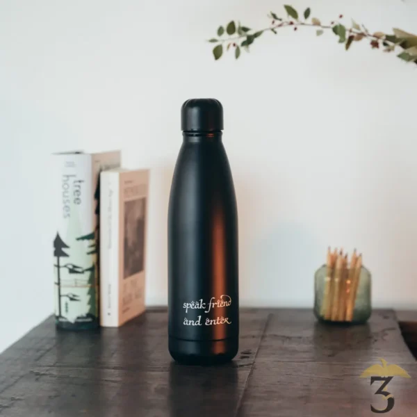 Bouteille la porte de la moria – thermoreactif 750ml – le seigneur des anneaux - Les Trois Reliques, magasin Harry Potter - Photo N°5