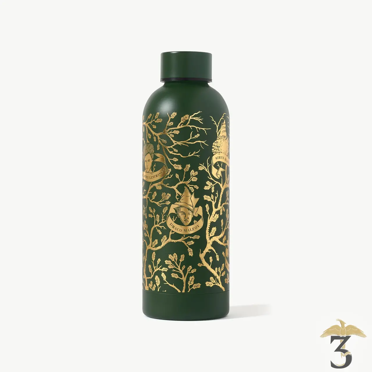 Bouteille tapisserie des black minalima 500ml - Les Trois Reliques, magasin Harry Potter - Photo N°1