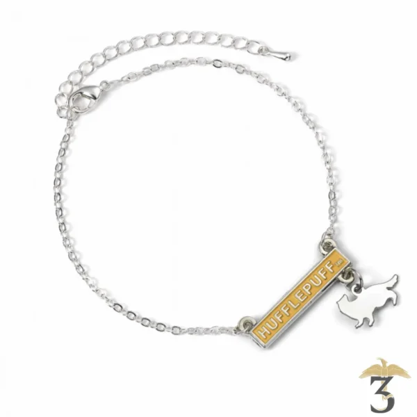 Bracelet barrette poufsouffle - Les Trois Reliques, magasin Harry Potter - Photo N°1