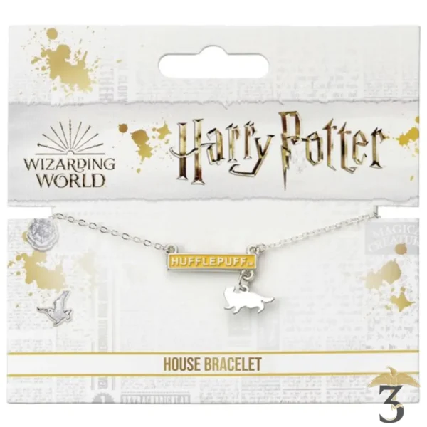 Bracelet barrette poufsouffle - Les Trois Reliques, magasin Harry Potter - Photo N°2