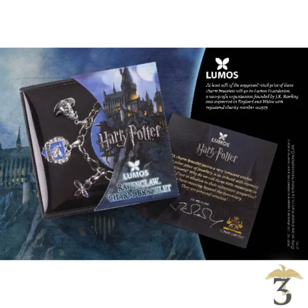 BRACELET CHARMS LUMOS SERDAIGLE - Les Trois Reliques, magasin Harry Potter - Photo N°2
