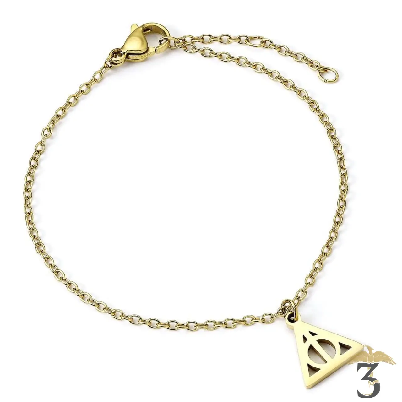 Bracelet reliques de la mort acier inoxydable - Les Trois Reliques, magasin Harry Potter - Photo N°3