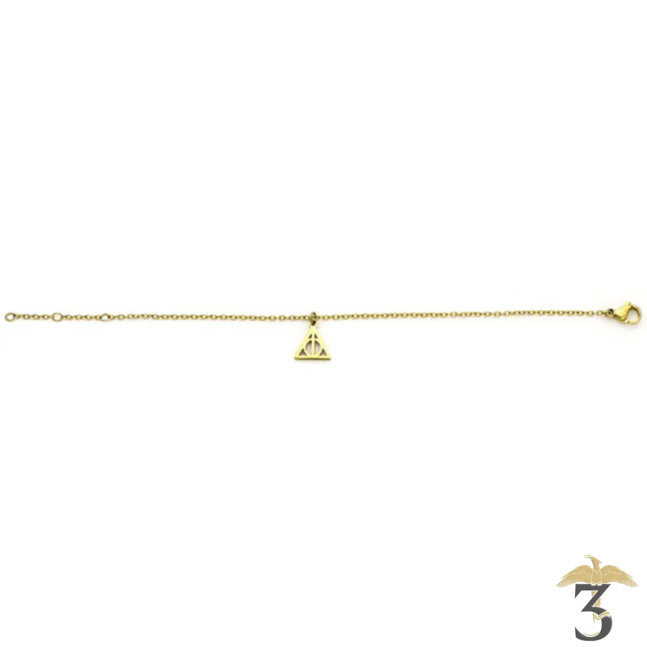 Bracelet reliques de la mort acier inoxydable - Les Trois Reliques, magasin Harry Potter - Photo N°4