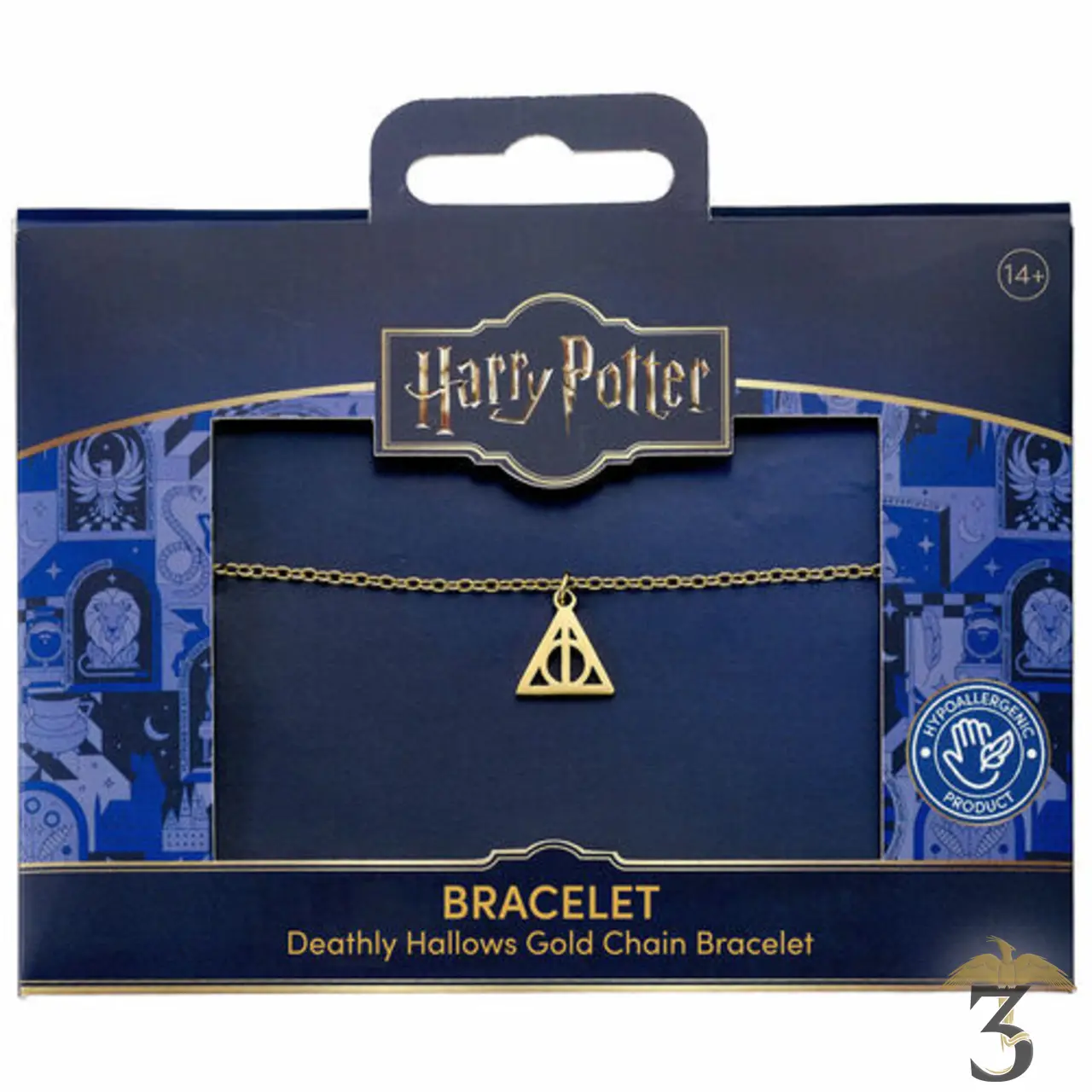 Bracelet reliques de la mort acier inoxydable - Les Trois Reliques, magasin Harry Potter - Photo N°5