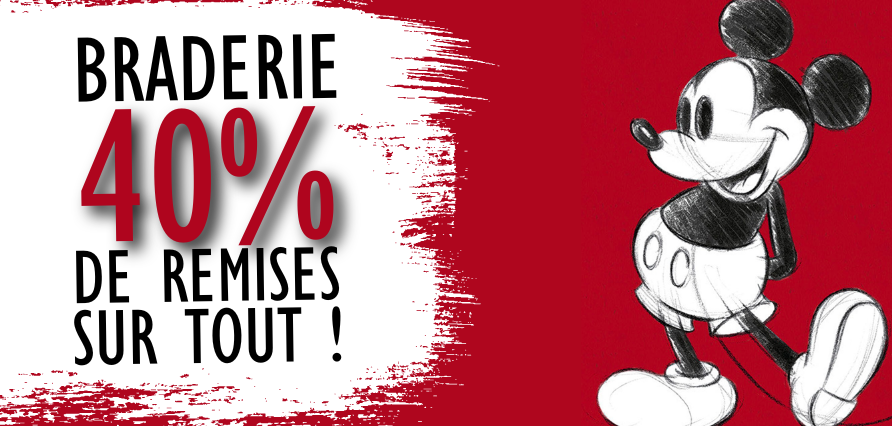 Braderie Disney chez les 3 Reliques