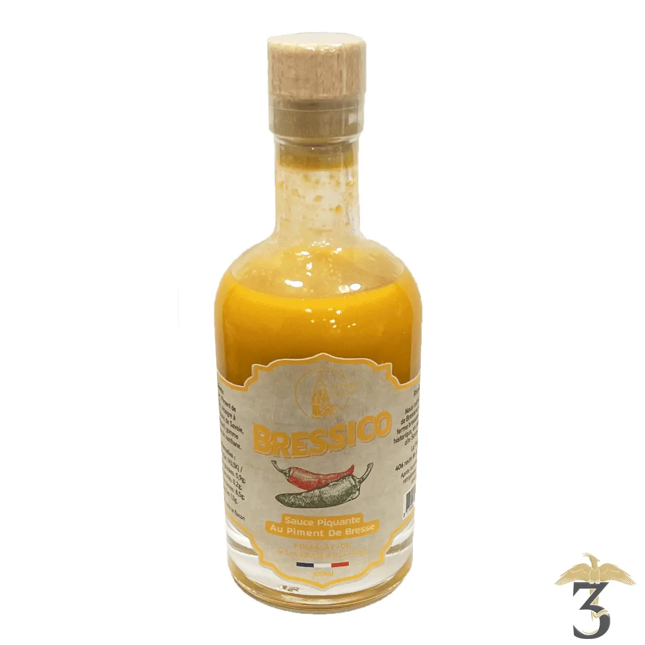 Bressico jaune – sauce au piment de bresse - Les Trois Reliques, magasin Harry Potter - Photo N°1