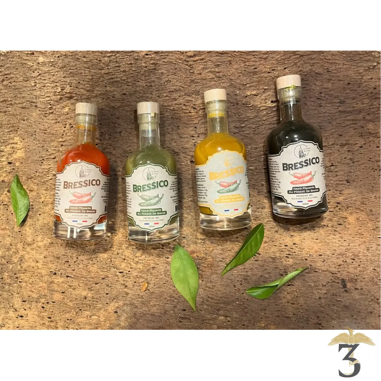 Bressico jaune – sauce au piment de bresse - Les Trois Reliques, magasin Harry Potter - Photo N°2