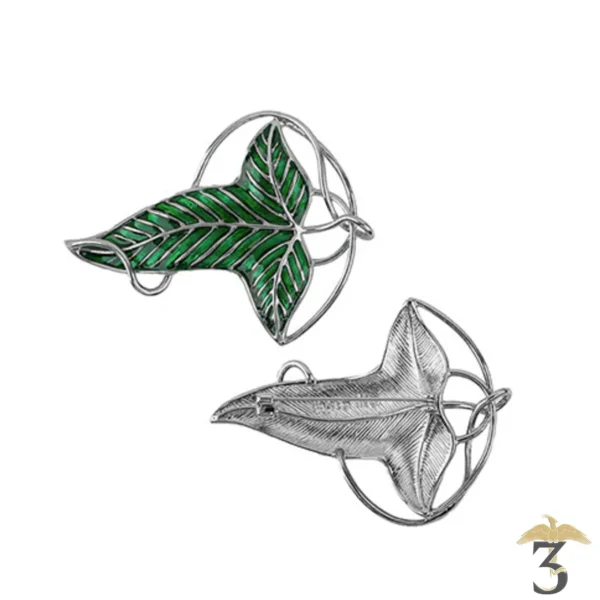 Broche feuille de la lorien – seigneur des anneaux - Les Trois Reliques, magasin Harry Potter - Photo N°3