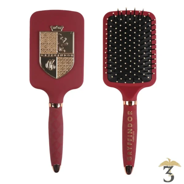 Brosses a cheveux rectangulaire gryffondor - Les Trois Reliques, magasin Harry Potter - Photo N°1