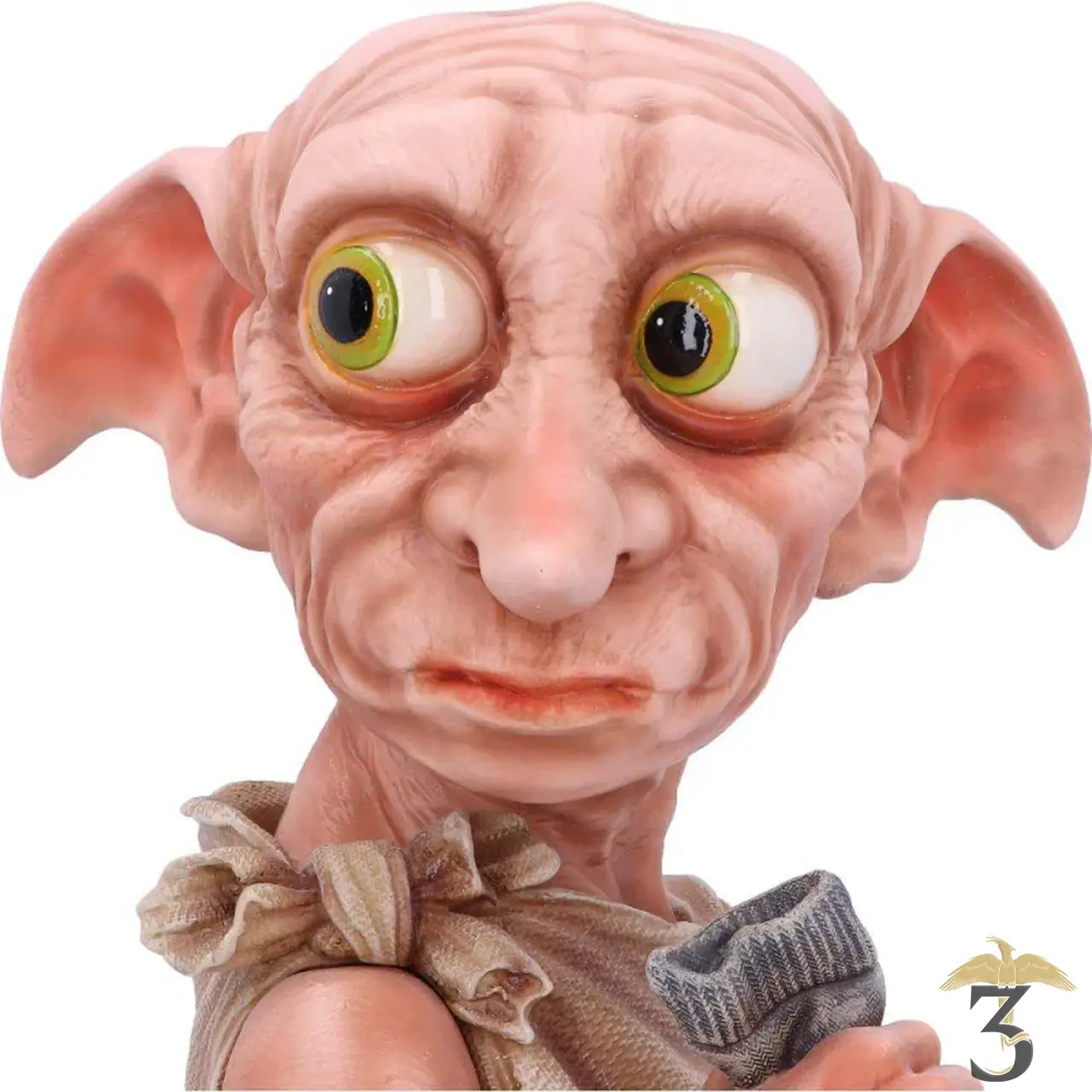 buste dobby 15 cm – harry potter - Les Trois Reliques, magasin Harry Potter - Photo N°2
