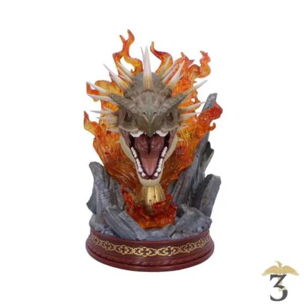 Buste dragon magyar à pointes 30cm - Les Trois Reliques, magasin Harry Potter - Photo N°1