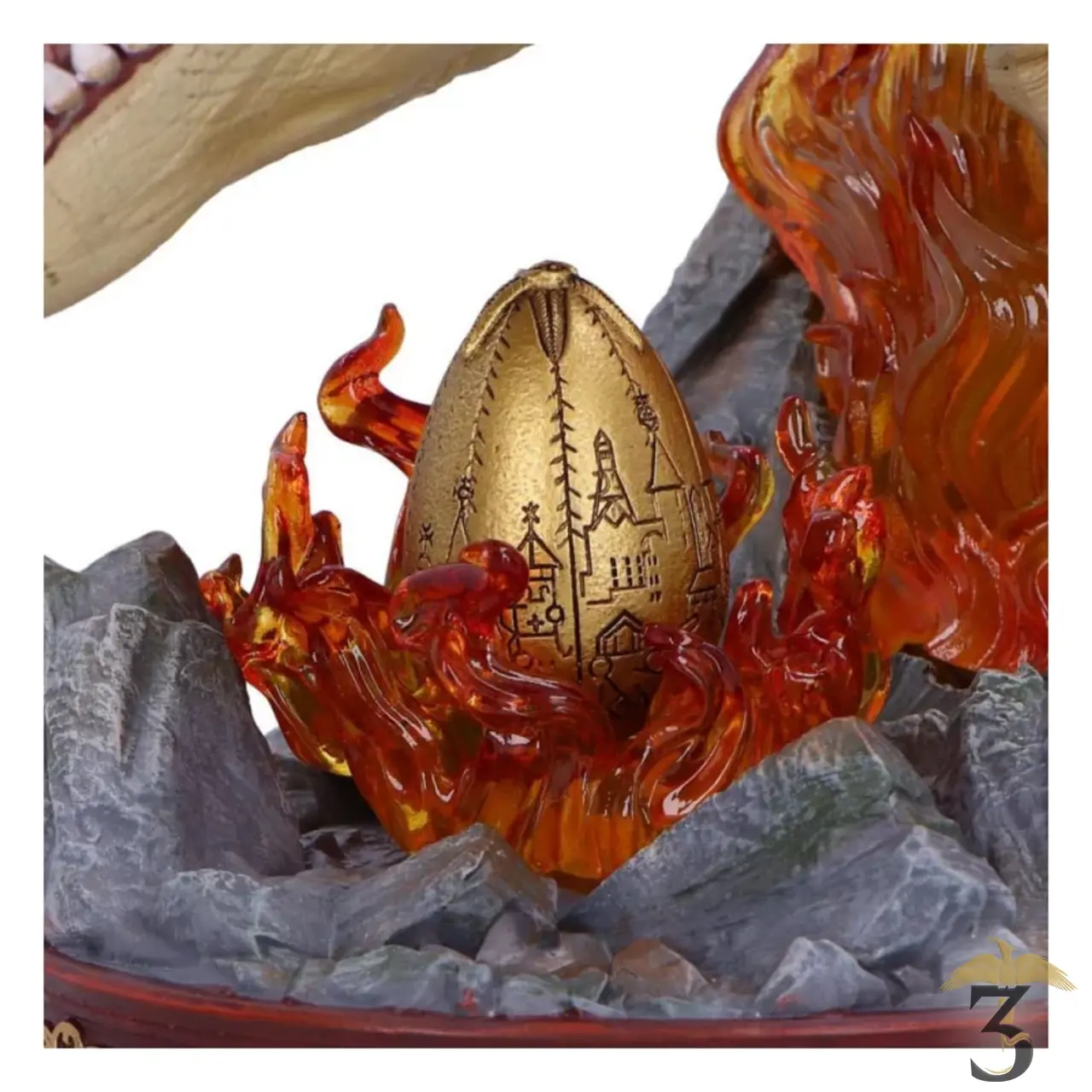 Buste dragon magyar à pointes 30cm - Les Trois Reliques, magasin Harry Potter - Photo N°5