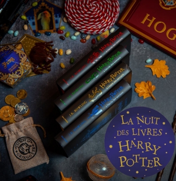 Nuit des Livre Harry Potter chez Les 3 relique