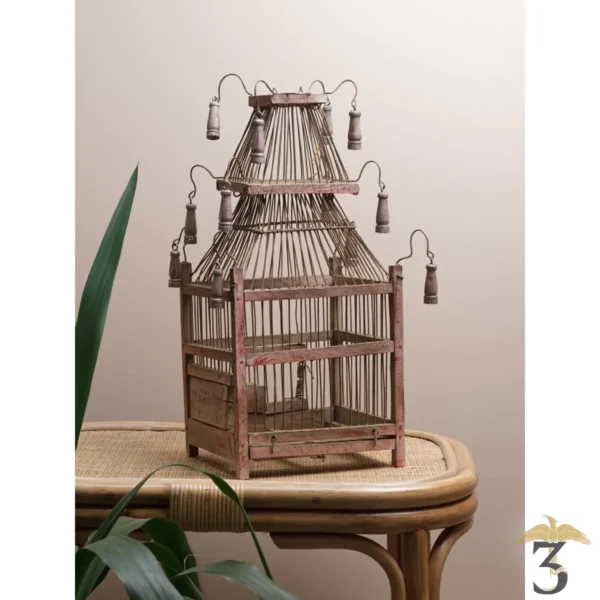 Cage decorative et pompoms de bois - Les Trois Reliques, magasin Harry Potter - Photo N°3