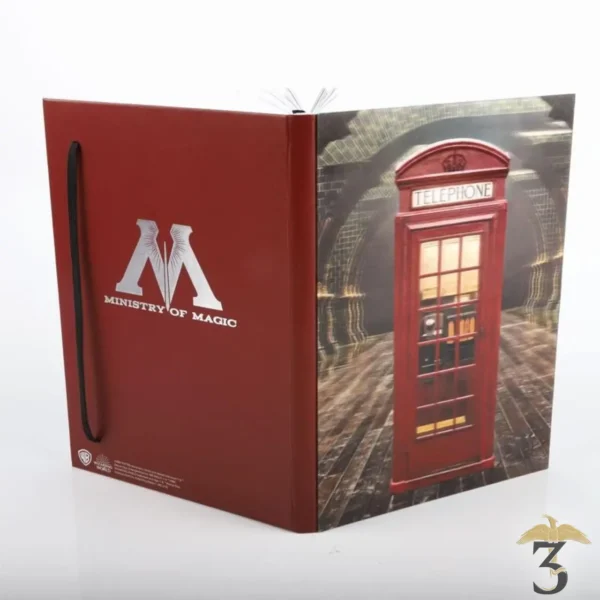 CAHIER 3D MINISTERE DE LA MAGIE - Les Trois Reliques, magasin Harry Potter - Photo N°2