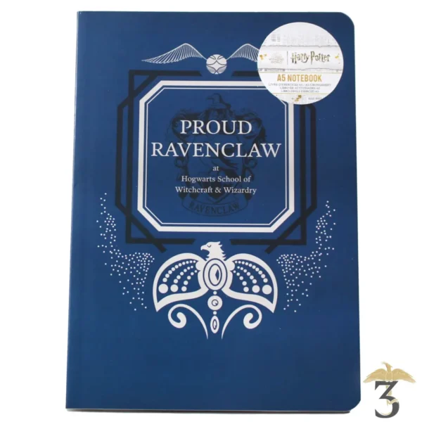 Cahier a5 proud serdaigle - Les Trois Reliques, magasin Harry Potter - Photo N°1