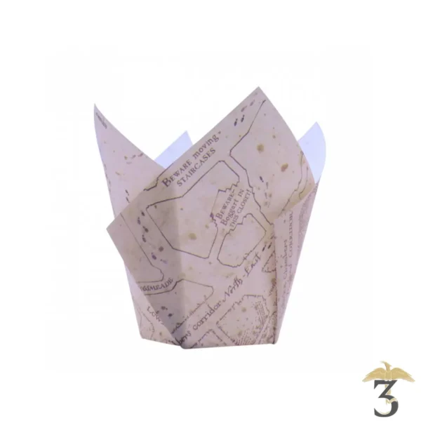 Caissettes à cupcake cartes du maraudeur - Les Trois Reliques, magasin Harry Potter - Photo N°2