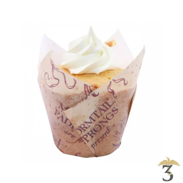 Caissettes à cupcake cartes du maraudeur - Les Trois Reliques, magasin Harry Potter - Photo N°3