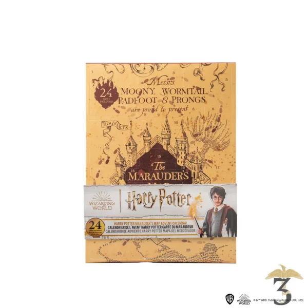 Calendrier de l avent carte du maraudeur - Les Trois Reliques, magasin Harry Potter - Photo N°1