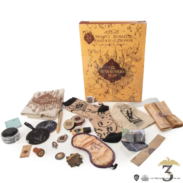 Calendrier de l avent carte du maraudeur - Les Trois Reliques, magasin Harry Potter - Photo N°3