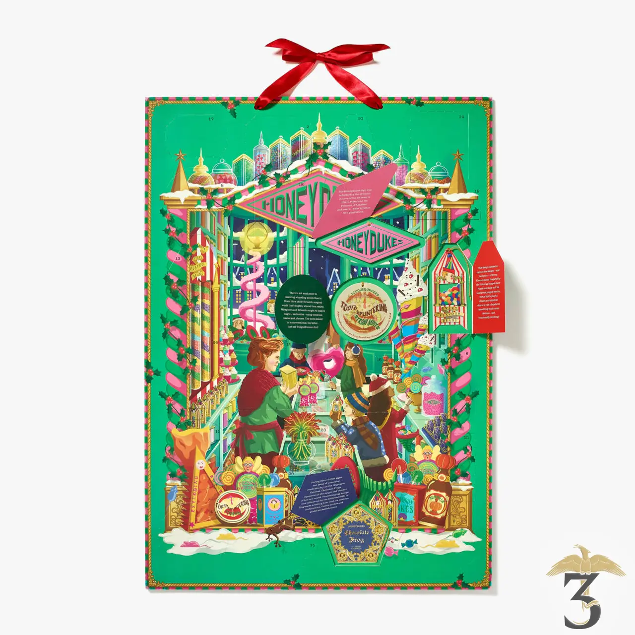 Calendrier de l avent honeydukes minalima en vente au magasin Harry Potter Les Trois Reliques, photo N°2