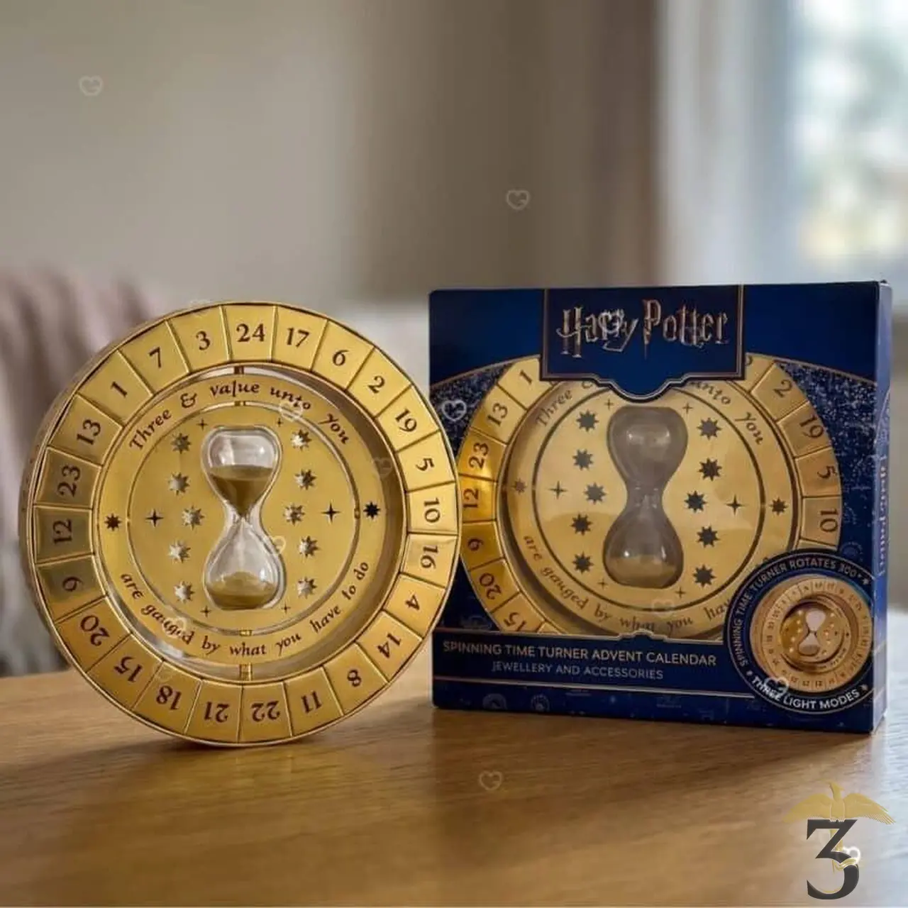 Calendrier de l avent retourneur de temps – harry potter - Les Trois Reliques, magasin Harry Potter - Photo N°3