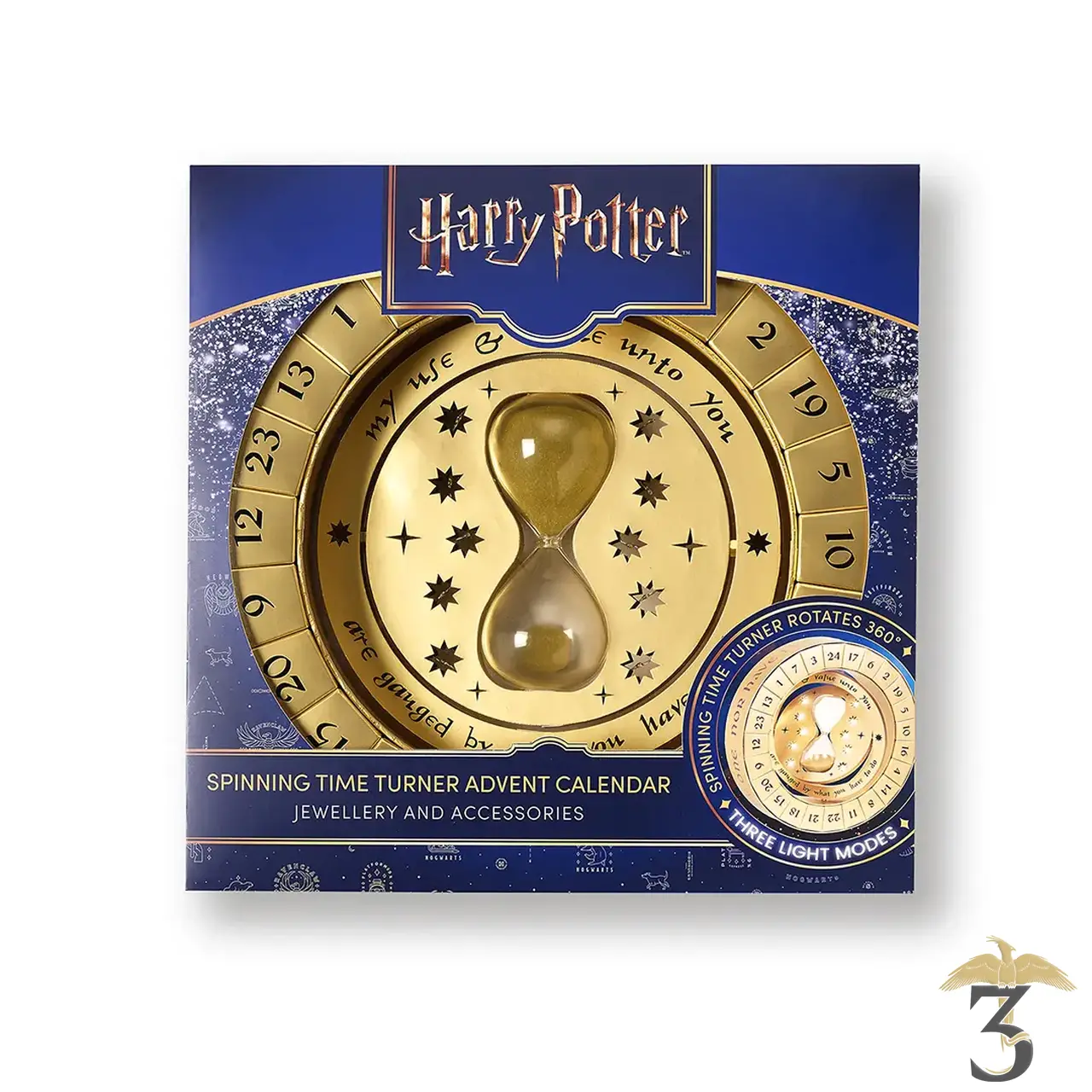 Calendrier de l avent retourneur de temps – harry potter - Les Trois Reliques, magasin Harry Potter - Photo N°4