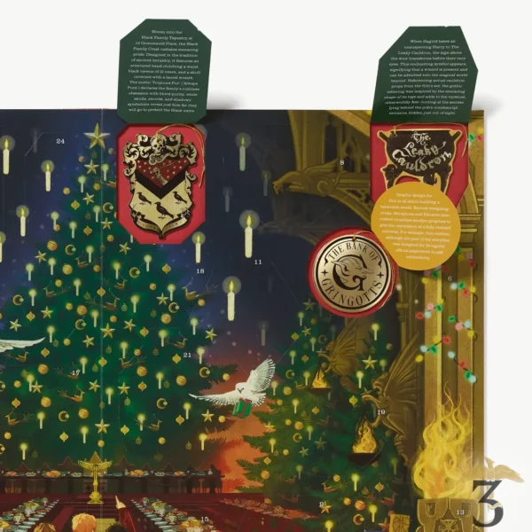 Calendrier de l’avent : un noël magique minalima – harry potter - Les Trois Reliques, magasin Harry Potter - Photo N°3