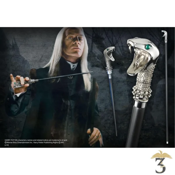 Canne-baguette de Lucius Malefoy - Harry Potter - Les Trois Reliques, magasin Harry Potter - Photo N°2