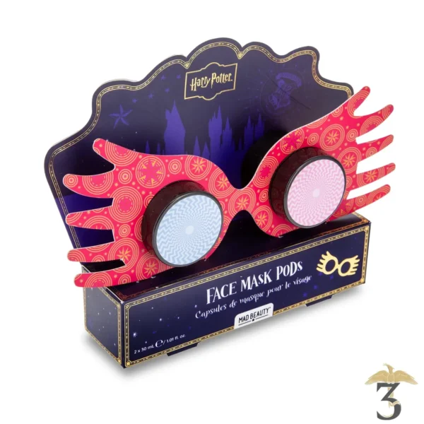Capsules masque visage framboise & myrtille luna lovegood – harry potter - Les Trois Reliques, magasin Harry Potter - Photo N°5