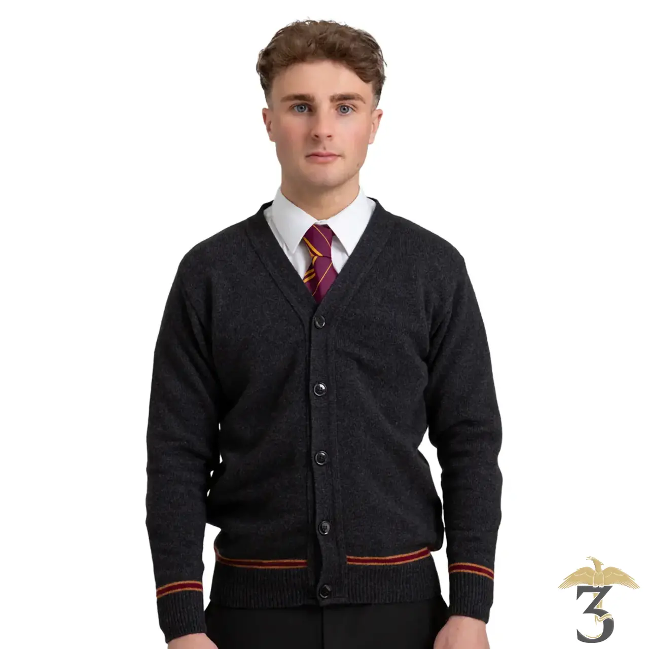 Cardigan élève gryffondor - Les Trois Reliques, magasin Harry Potter - Photo N°2