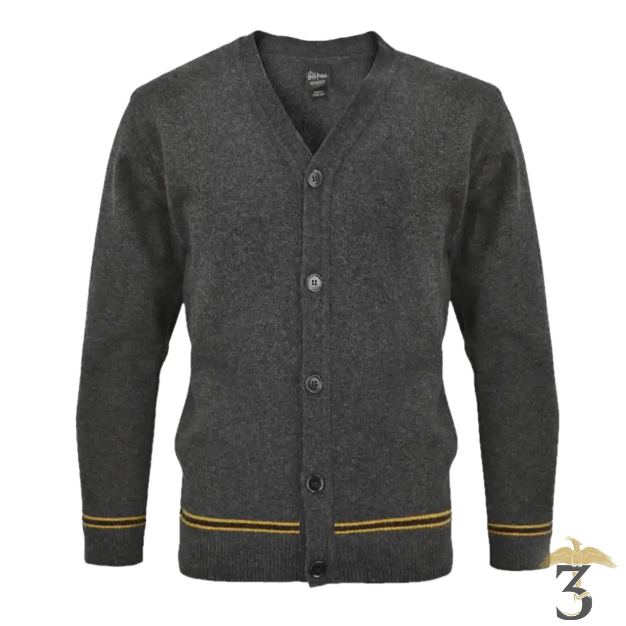 Cardigan élève poufsouffle - Les Trois Reliques, magasin Harry Potter - Photo N°1