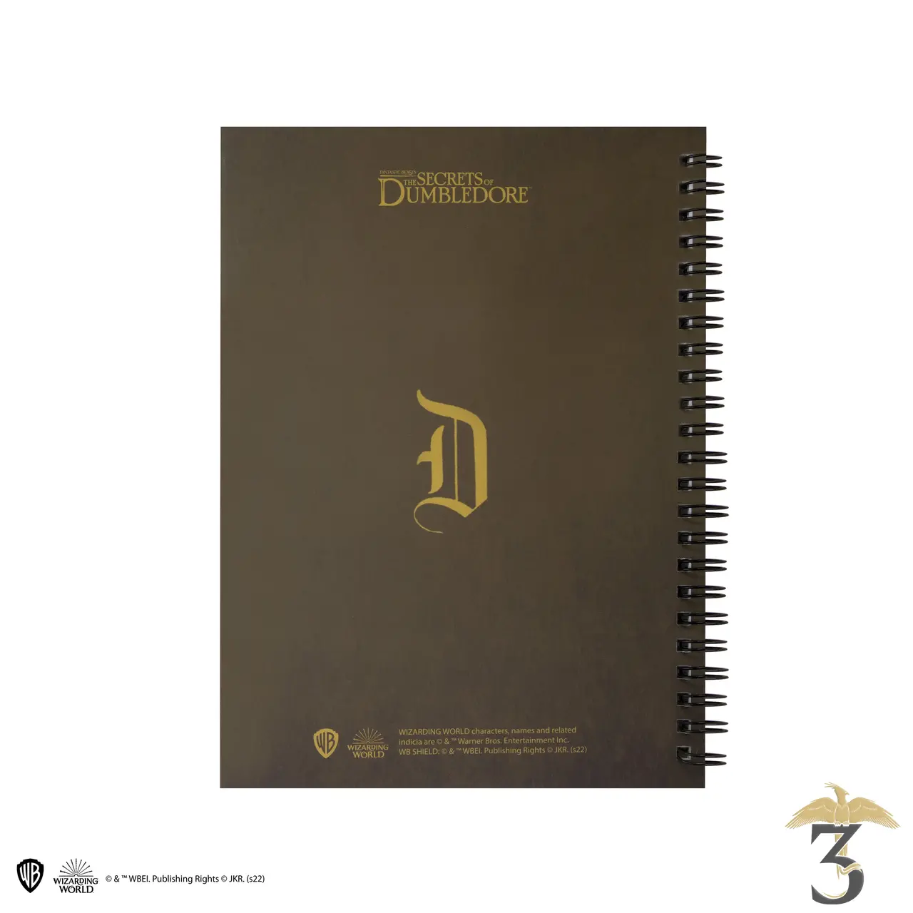 Carnet blason de la famille dumbledore - Les Trois Reliques, magasin Harry Potter - Photo N°2