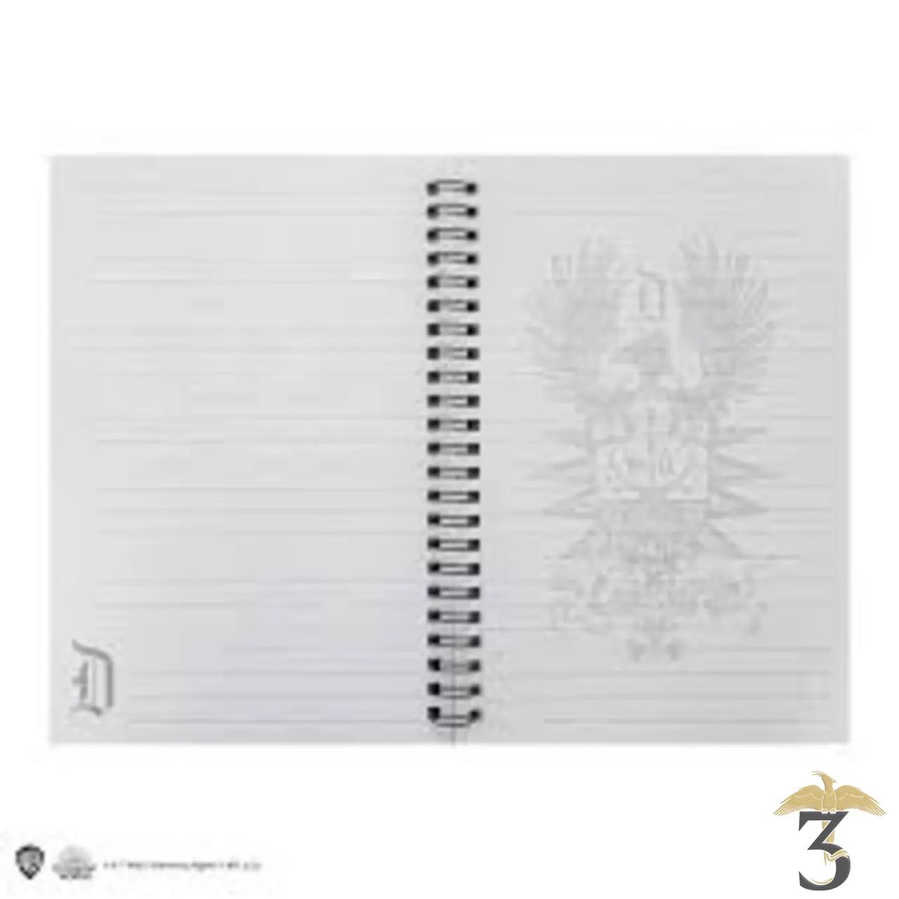Carnet blason de la famille dumbledore - Les Trois Reliques, magasin Harry Potter - Photo N°3