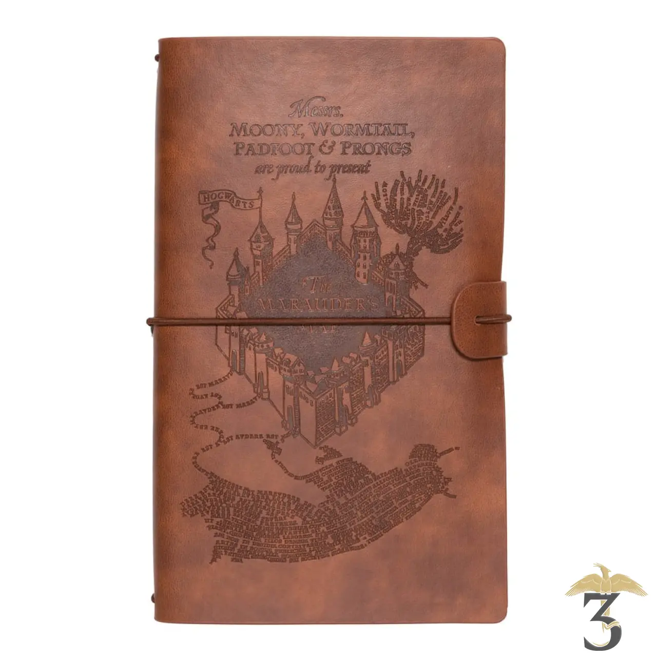 CARNET DE VOYAGE CARTE DU MARAUDEUR - Les Trois Reliques, magasin Harry Potter - Photo N°6