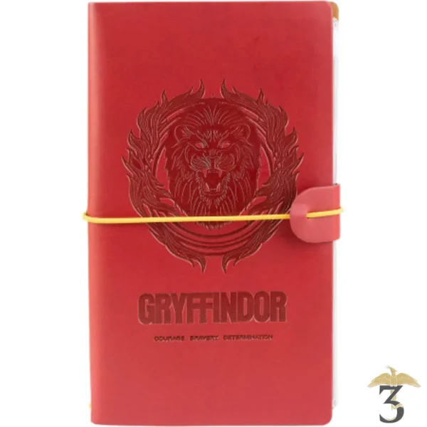 CARNET DE VOYAGE GRYFFONDOR - Les Trois Reliques, magasin Harry Potter - Photo N°1